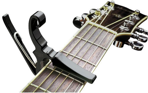 Kyser 6-String Quick Change Acoustic Guitar Capo - Drop "D"