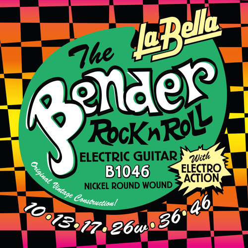 La Bella Bender Electric Guitar Strings B1046 Regular 10-46