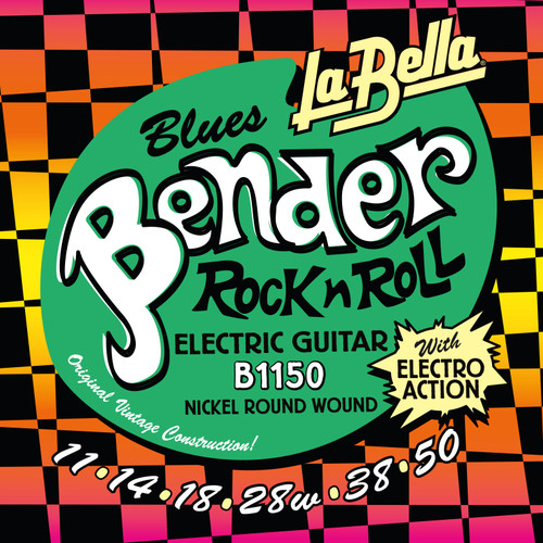 La Bella Bender Electric Guitar Strings B1150 Blues 11-50