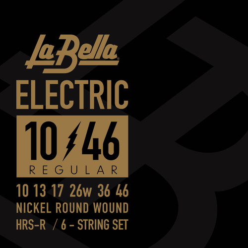 La Bella HRS Nickel-Plated Round Wound Electric Guitar Strings