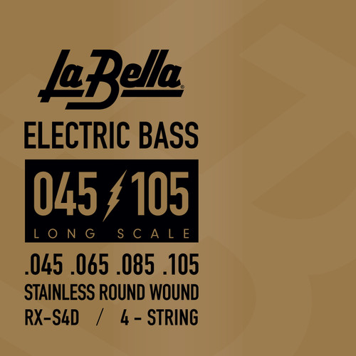 La Bella Rx Series Stainless Steel Bass Strings