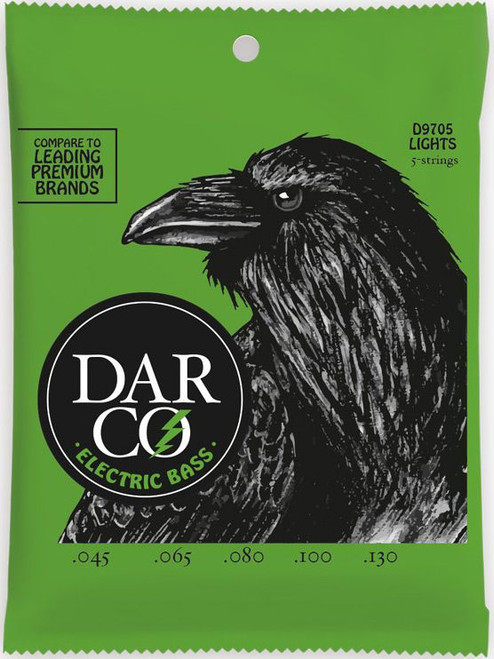 Darco 5 String Electric Bass Strings 45-130
