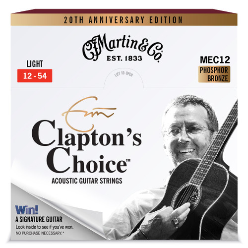 Martin MEC Clapton's Choice Phos Bronze Acoustic Guitar Strings