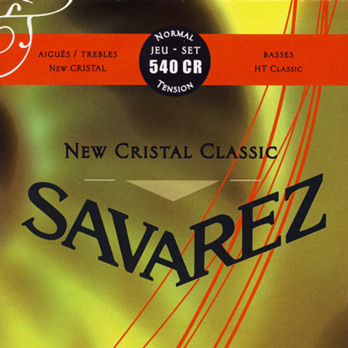 Savarez 500CR Corum New Cristal Classical Guitar Strings Normal Tension