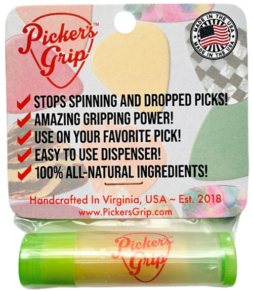 Picker's Grip - All-Natural Guitar Pick Enhancer