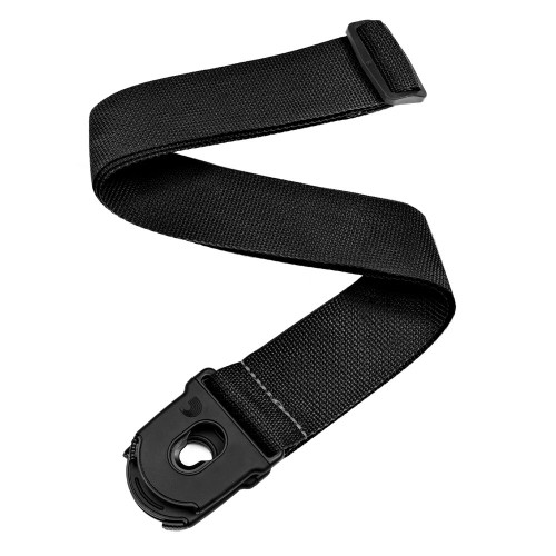 D'Addario PWSPL200 Planet Lock Guitar Strap - Black