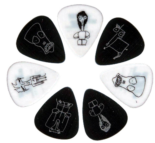 D'Addario Joe Satriani Signature Picks - 10 Pack