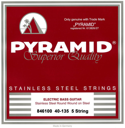 Pyramid Stainless Steel Electric Bass Guitar Strings 824100