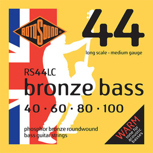 Rotosound Bronze Bass 44 Medium Phosphor Bronze Roundwound