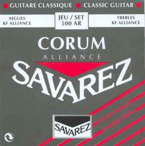 Savarez 500ARJ Corum Alliance Classical Guitar Strings Mixed Tension