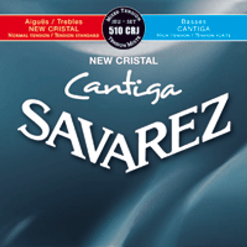 Savarez 510 CRJ New Cristal Cantiga Classical Guitar Strings Mixed Tension