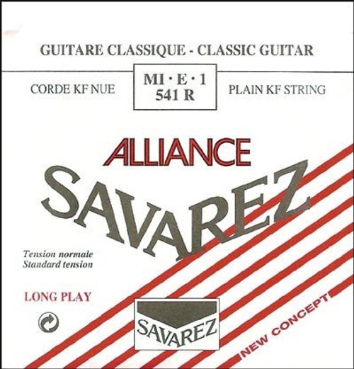 Savarez Alliance NT Classic Classical Guitar Single Strings - Normal Tension 541R MI E1