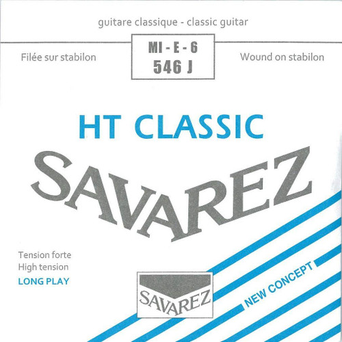 Savarez Alliance HT Classic Classical Guitar Single Strings - High Tension 546J MI E 6