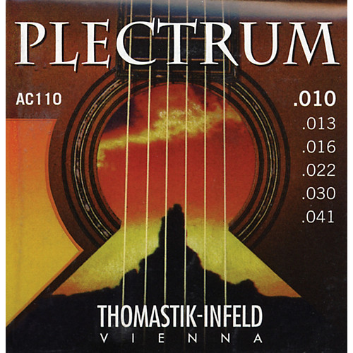 Thomastik-Infeld Plectrum Bronze Acoustic Guitar Strings AC110