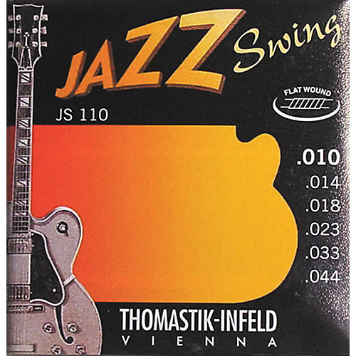 Thomastik-Infeld Swing Series Acoustic/Electric Jazz Guitar Strings JS110 Extra Light 10-44