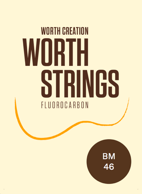 Worth Premium Ukulele Strings Brown Fluorocarbon Medium