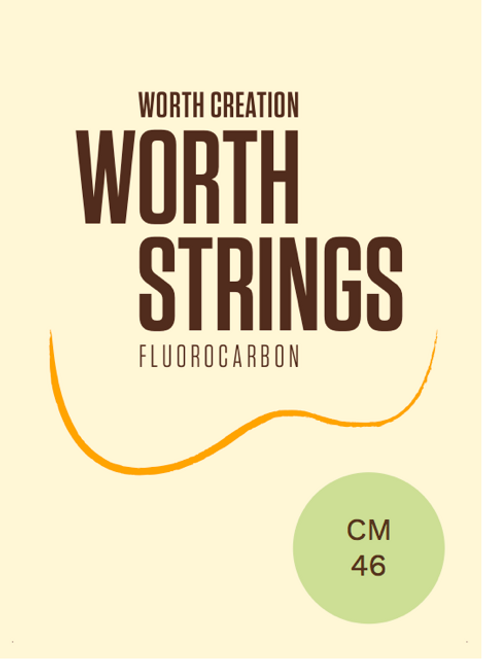 Worth Premium Ukulele Strings Clear Fluorocarbon Medium