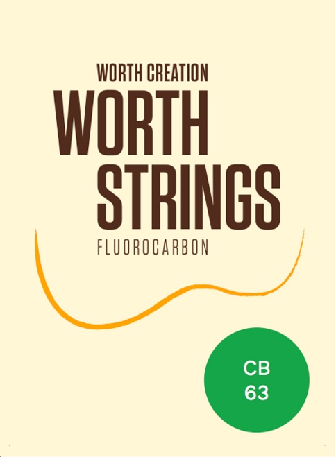 Worth Premium Ukulele Strings Clear Fluorocarbon Baritone