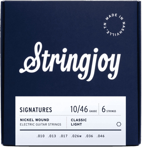 Stringjoy Signatures Nickel Wound Electric Guitar Strings