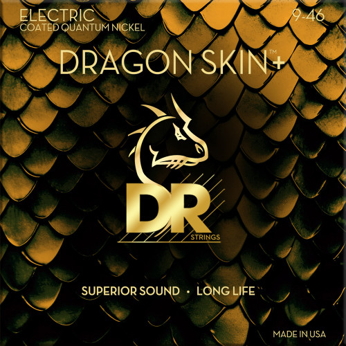 DR Dragon Skin+ Coated 7-String Guitar Strings 9-52