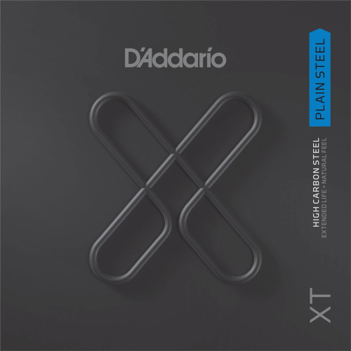 D'Addario XT Plain Steel Single Strings XTPL010