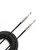 D'Addario Custom Series Coiled Instrument Cable - Black 30'