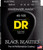 DR Black Beauties Coated Electric Bass Guitar Strings