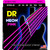 DR Hi-Def Neon Pink K3 Coated Electric Bass Strings