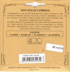 Aquila AQ O Nn 1O New Nylgut Oud Set Turkish Tuning, Normal Aquila AQ O Nn 1O New Nylgut Oud Set Turkish Tuning, Normal