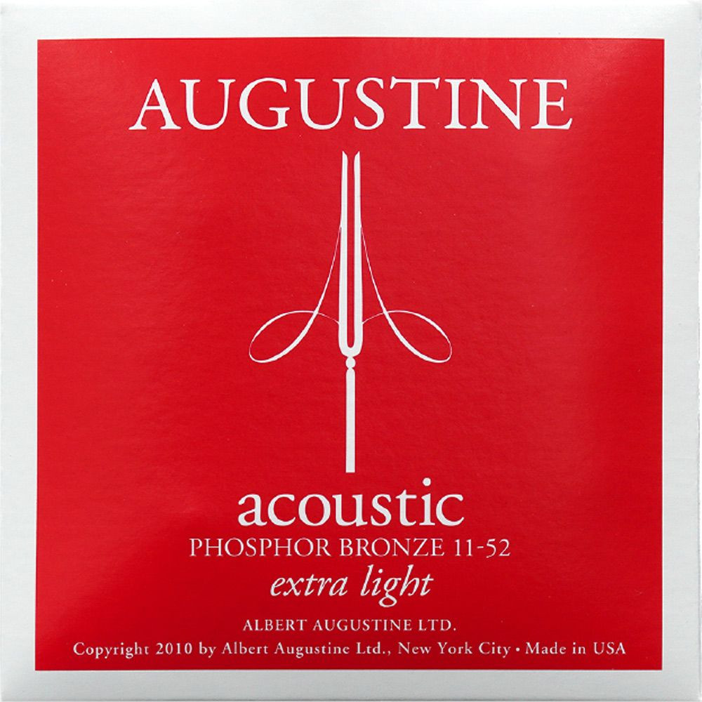 Augustine Phosphor Bronze Acoustic Guitar Strings AC-XL Extra