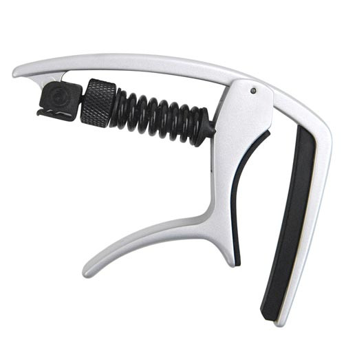 D'Addario NS Tri-Action Capo PW-CP-09S Silver