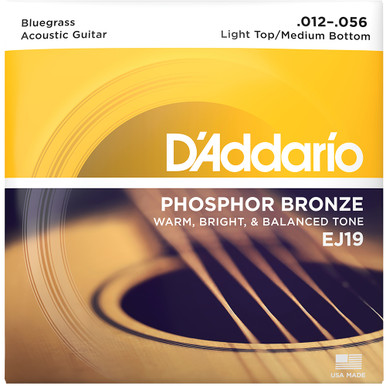 D'Addario EJ Phosphor Bronze Acoustic Guitar Strings EJ19