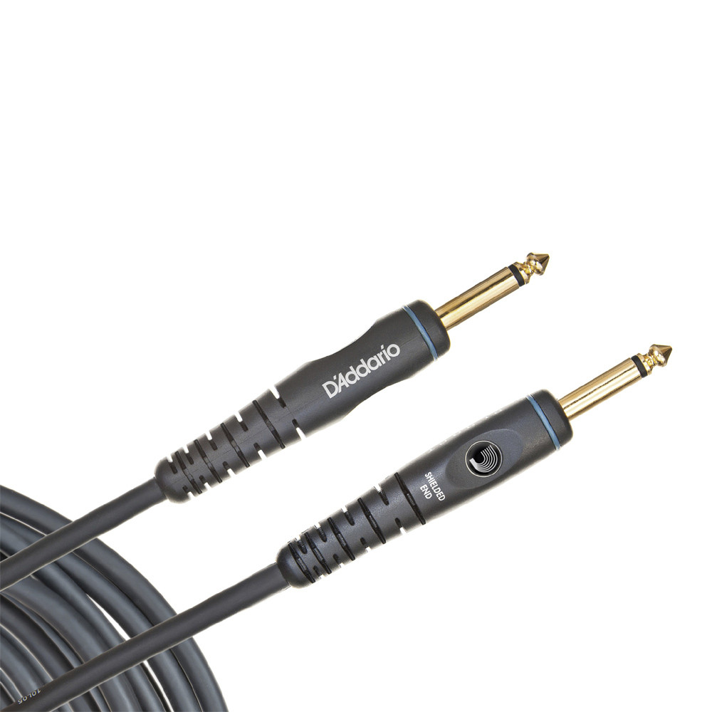 D'Addario Custom Series Instrument Cable Straight to Straight PW-G