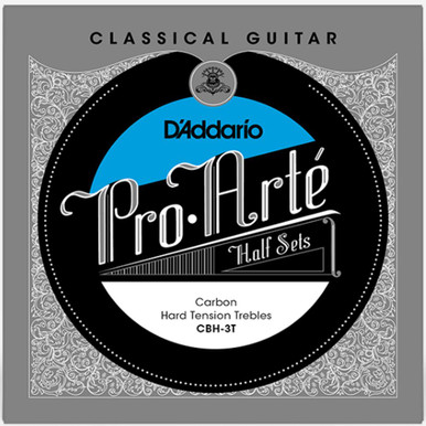 D'Addario CBH-3T Pro Arte Carbon Classical Guitar Strings Half Set
