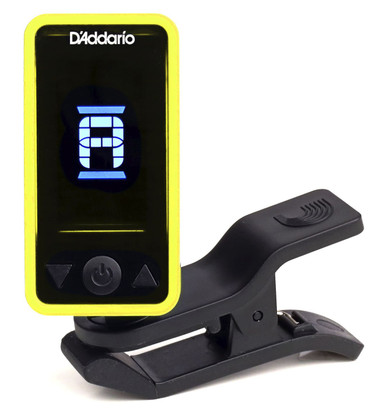 と*お様 Pt3 tuner - Earthsoft D'Addario Eclipse Headstock Tuner PW-CT-17YL Yellow