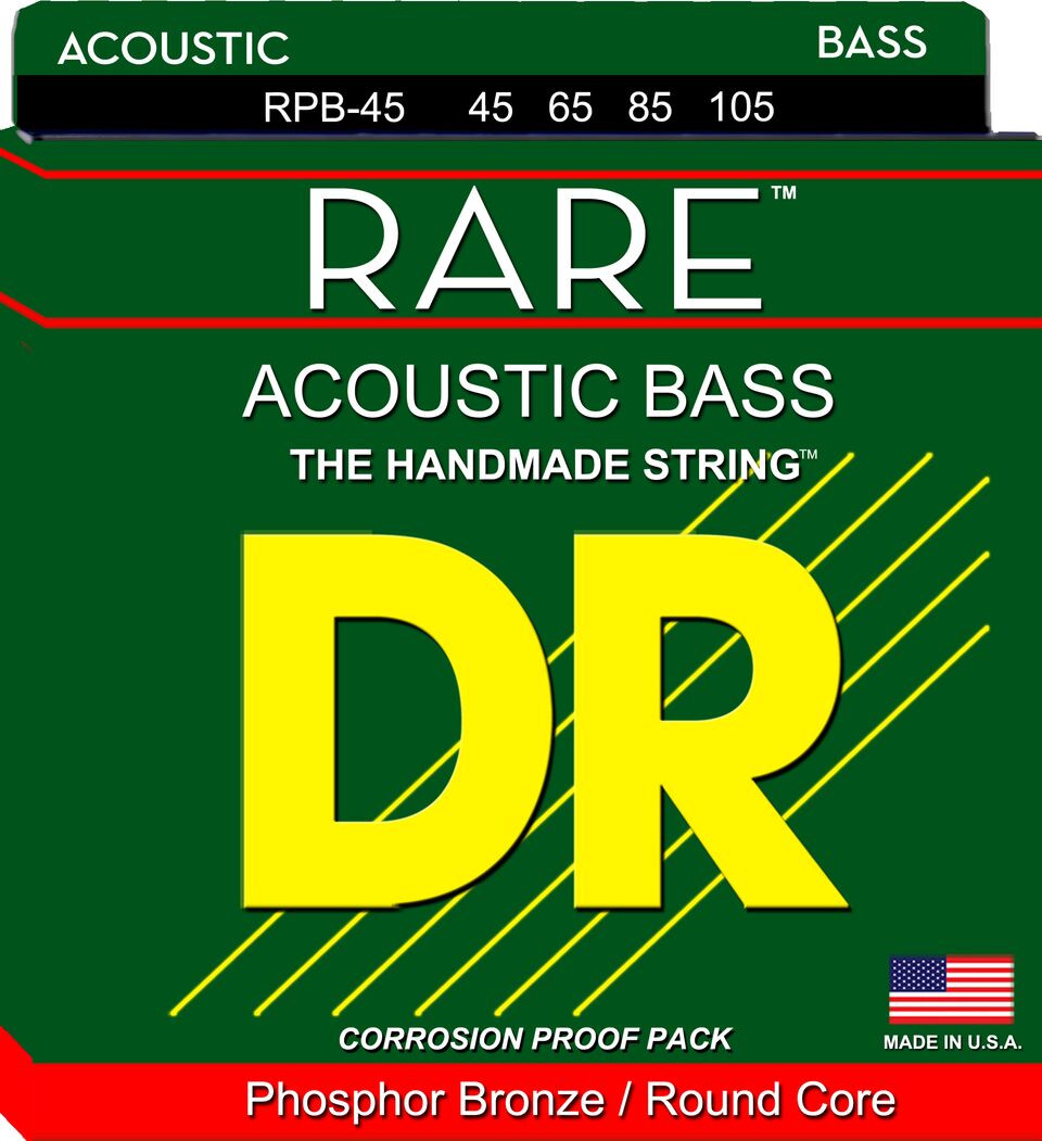 DR RARE ベース弦 DR-RPB45 cm3dmju DR Rare Phosphor Bronze Acoustic Bass Strings RPB-45 Medium 45-105