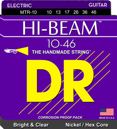 DR Hi-Beam Nickel Plated Electric Guitar Strings