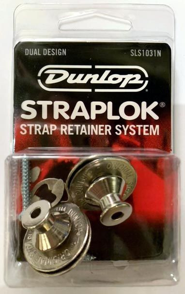 Dunlop Dual Design Straplok System Nickel