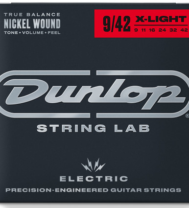 Dunlop DEN0942 3 Pack Nickel Plated Steel Electric Guitar Strings