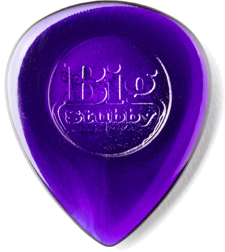 Dunlop Big Stubby Guitar Picks 475 Purple 3.0mm 24 Refill Bag