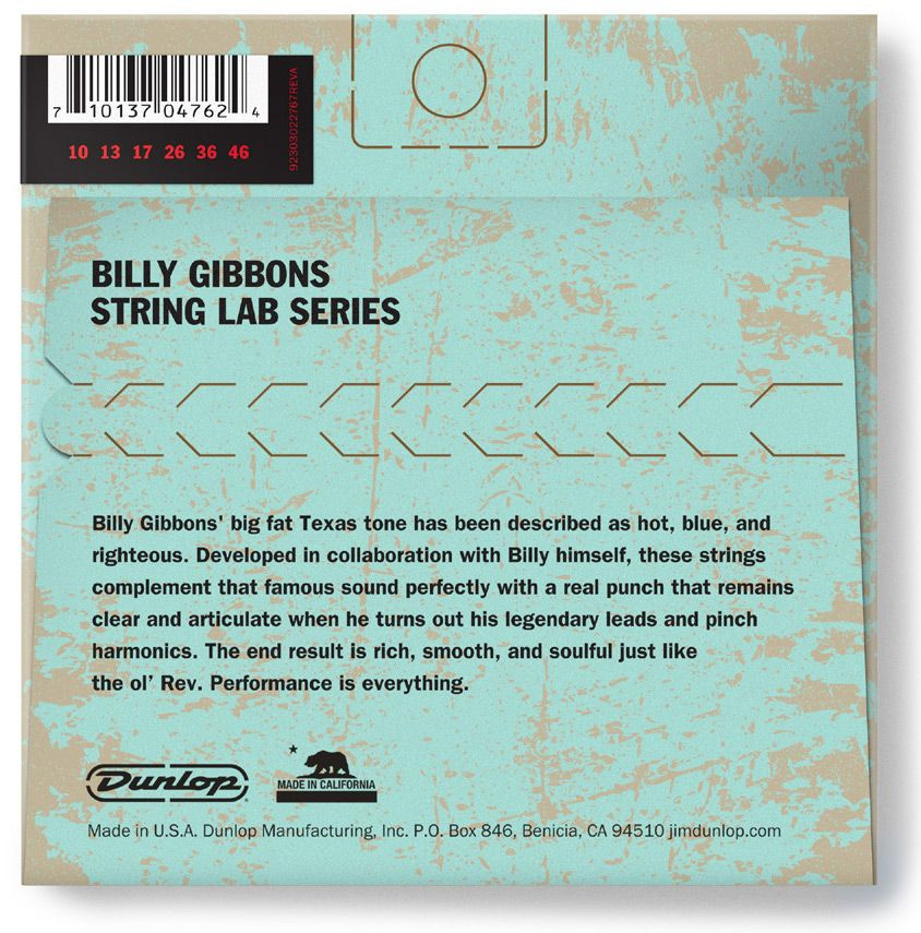 Dunlop Rev. Willy's Mexican Lottery Brand Electric Guitar Strings