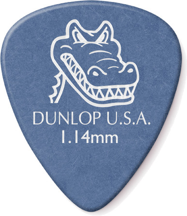 Dunlop Gator Grip Picks 417 Turqoise 1.14mm 72 Refill Bag
