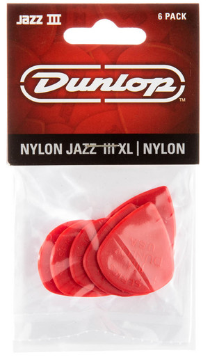Set Plettri Jazz III Plettri Per Chitarra Dunlop Jazz III Max Grip - Foto 10