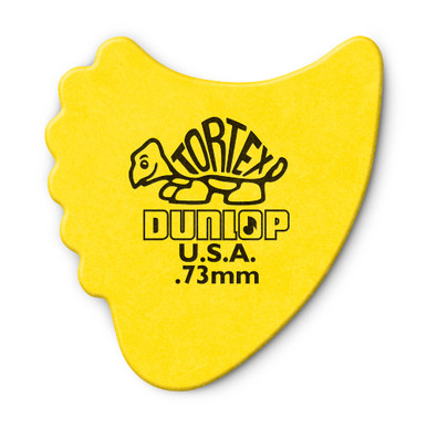 Dunlop Tortex Fin Guitar Picks Refill Bag - 72 Picks 414R.73