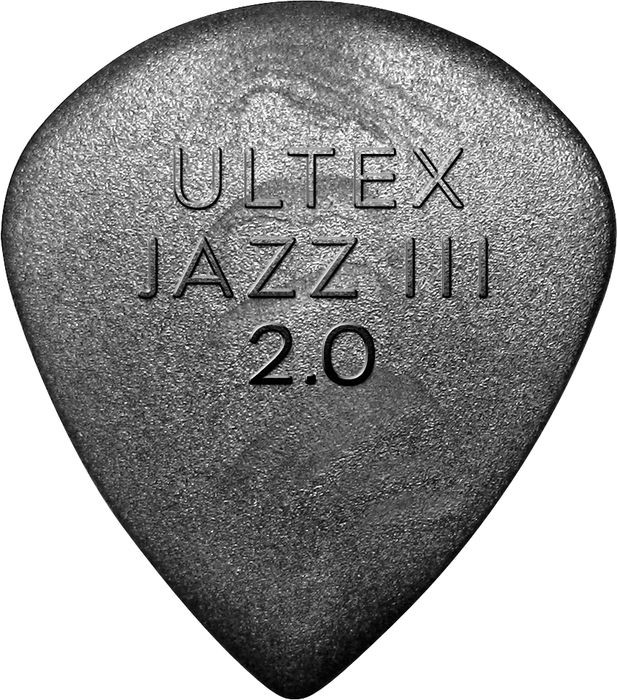 Dunlop Ultex Jazz III 2.0mm Guitar Picks 427 Ultex Jazz III 2.0 24