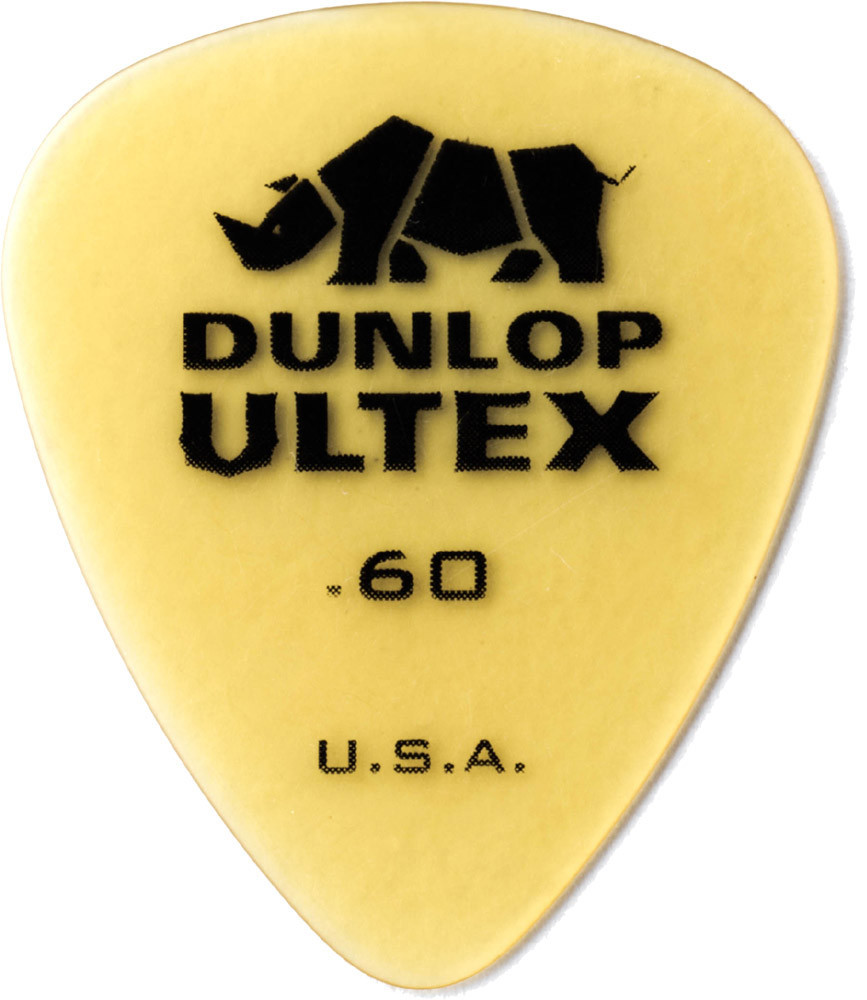 Dunlop Ultex Standard Guitar Picks 421 Ultex Std .60 mm 72 Refill Bag