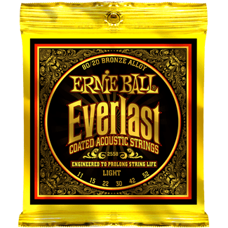 ERNIE BALL 2558 EVERLAST 11-52 Corde Rivestite per Chitarra Acustica