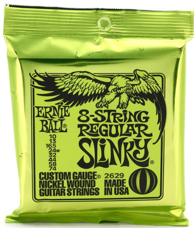 Ernie Ball 2629 Nickel Wound Regular Slinky 8-String
