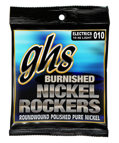 GHS Burnished Nickel Roundwound Pure Nickel Electric Guitar