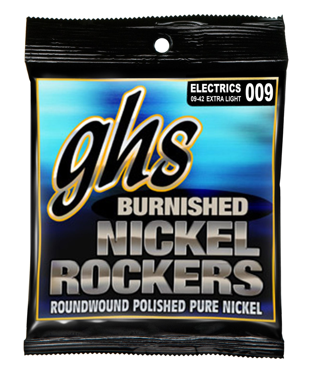 GHS Burnished Nickel Roundwound Pure Nickel Electric Guitar